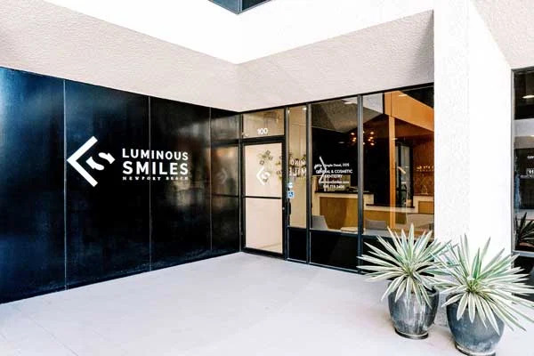 Luminous Smiles entrance, Suite 100